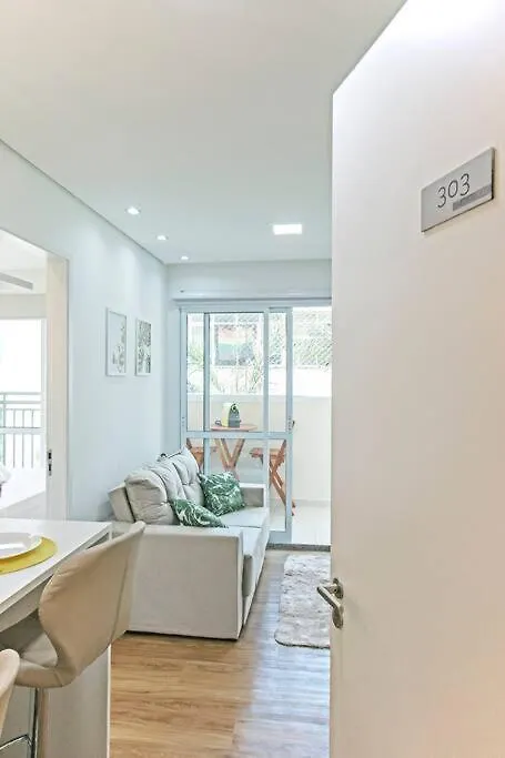 Apartamento Studio Aconchego 303 Pratico E Charmoso Ao Lado Do Consulado Eua Hipica Cgh Vibra Autodromo E Transamerica Expo Center São Paulo